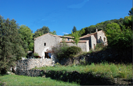 cottage for hire in the Cvennes, Bed and Breakfast accomodation - View of the whole property